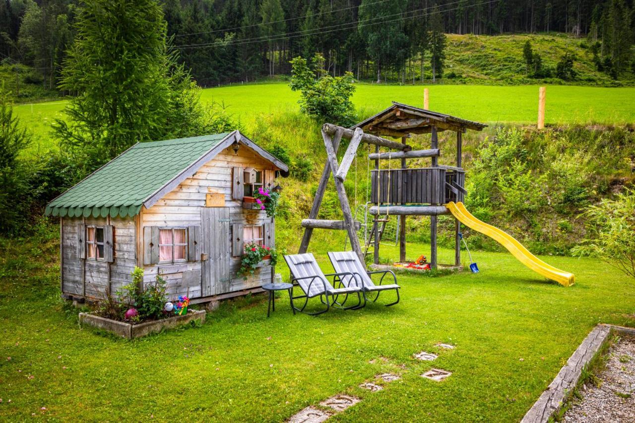 Oeko-Appartements Fallhaus Forstau  Buitenkant foto